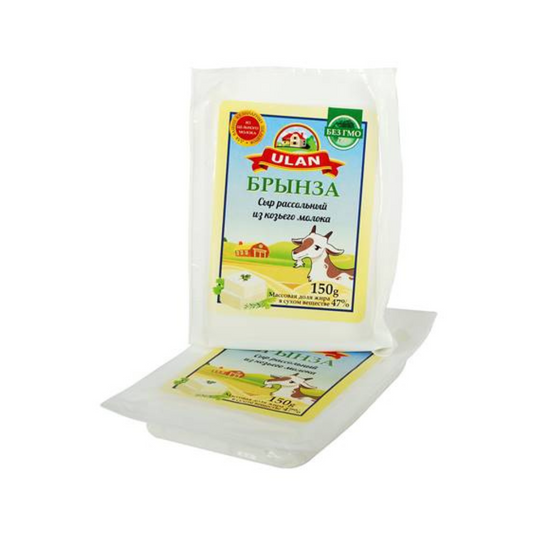 Ulan Bryndza goat's milk 47% fat. 150g