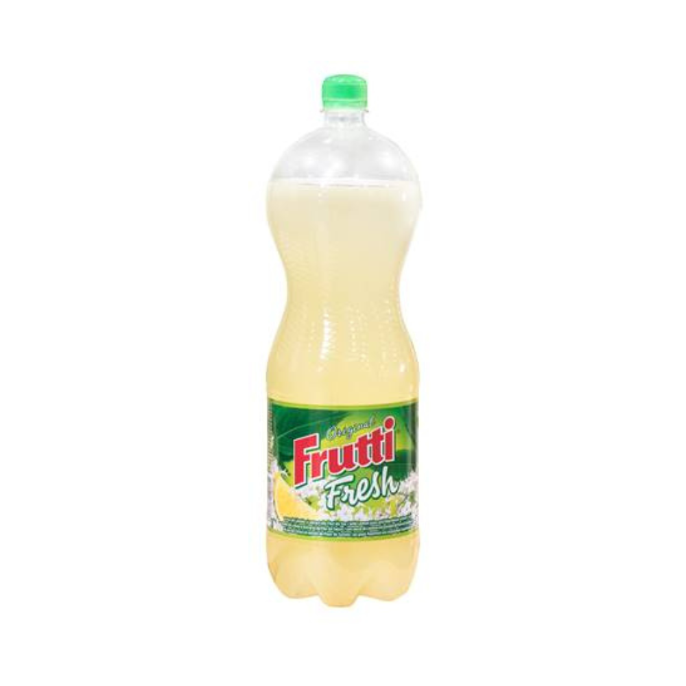 Безалкогольный напиток Frutti Fresh со вкусом лимона и эдельвейса объемом 2 л доступен только в наличии