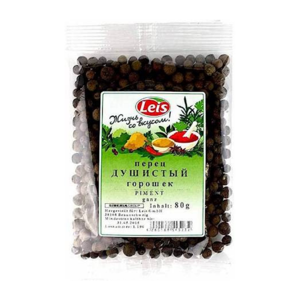 Перец черный горошком Leis 80 г
