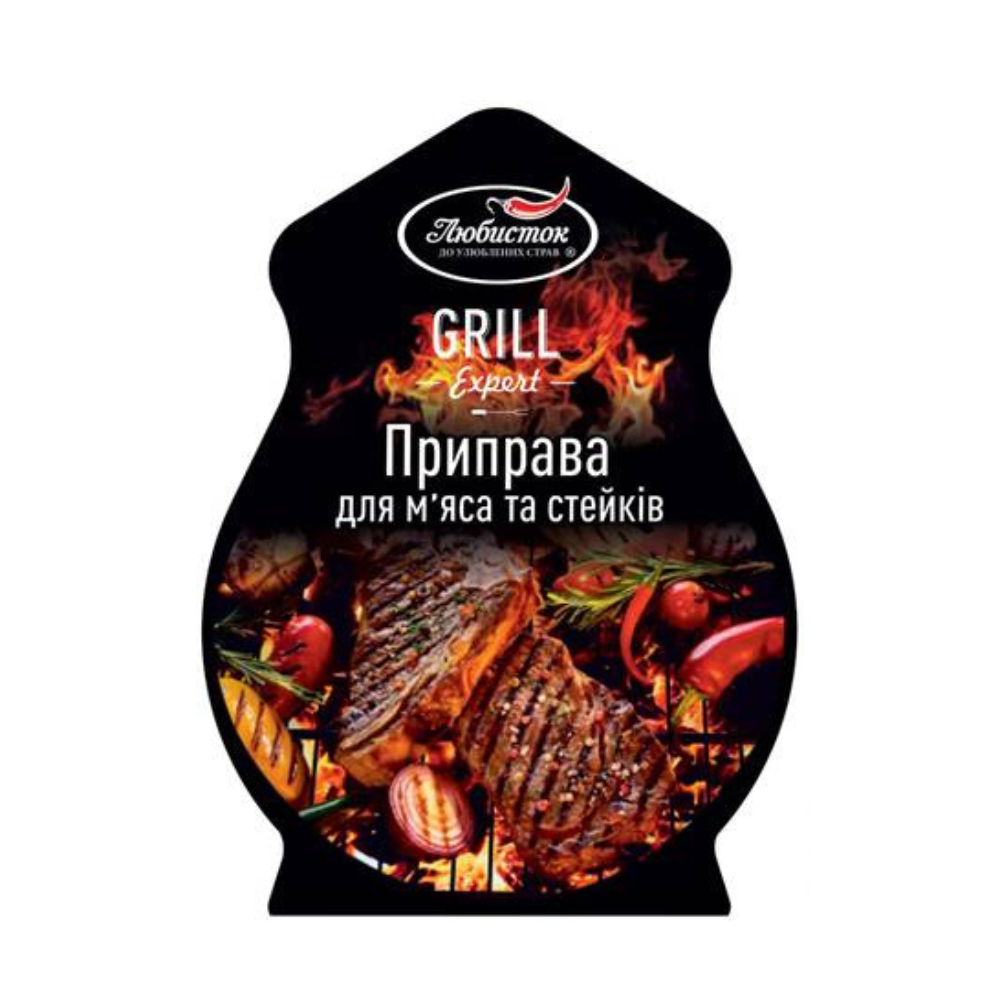 Приправа "Gril Expert" для мяса/стейков 30 г / 20 шт.