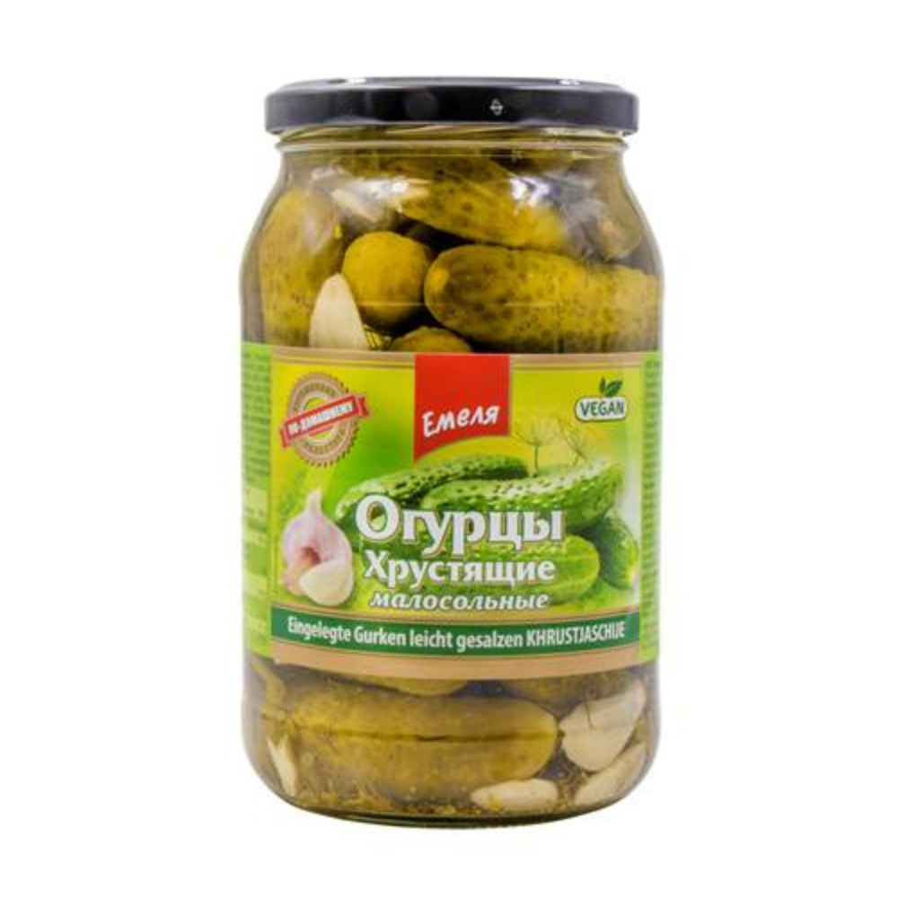 Огурцы Емеля (0,900) новые слабосоленые хрустящие