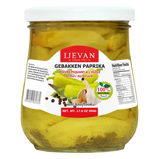 IJEVAN- Poivrons Piquant à l'Huile 500g