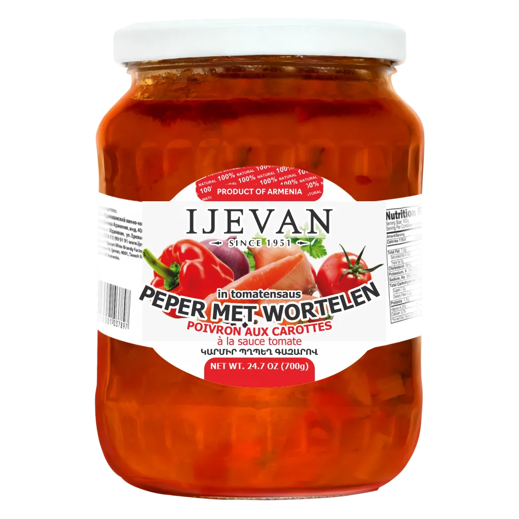 IJEVAN- Poivron aux Carottes 700g