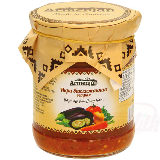 ARMEN JAN - CAVIAR D'AUBERGINES PIQUANTE 460G