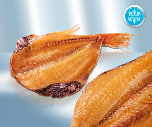 Red perch, cold smoked, deep frozen