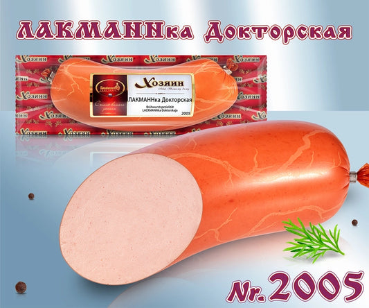 Boiled sausage LACKMANNka Doktorskaja