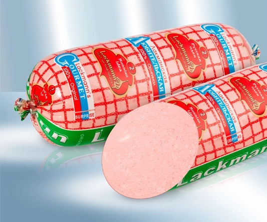 Boiled sausage Ljubitelskaja Sjurpris