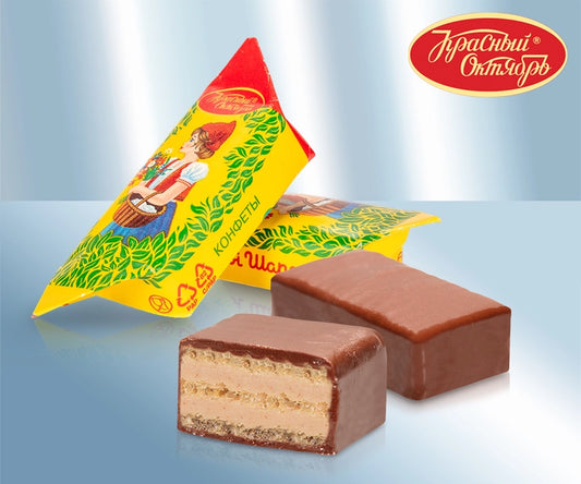 Waffle sweets Krasnaja Shapochka, loose