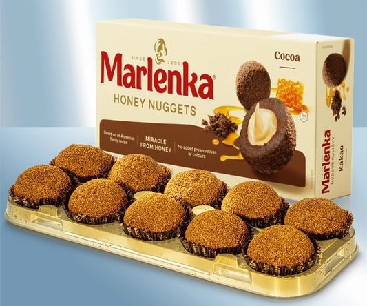 Honey nuggets with cocoa