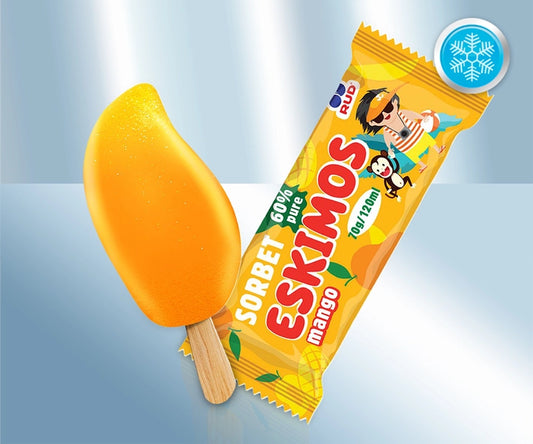 Mango puree sorbet, 120ml