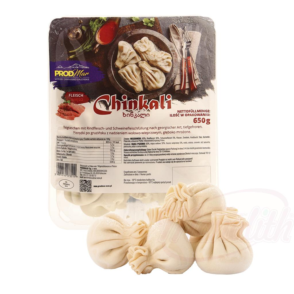 Chinkali - Georgian-style dumplings filled with beef and pork, frozen