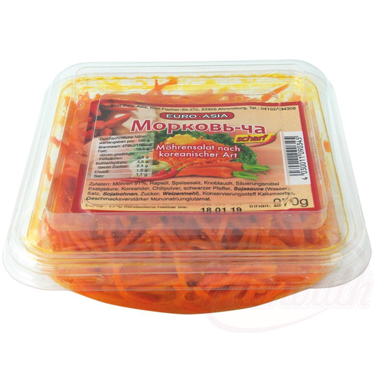 Острый корейский морковный салат
