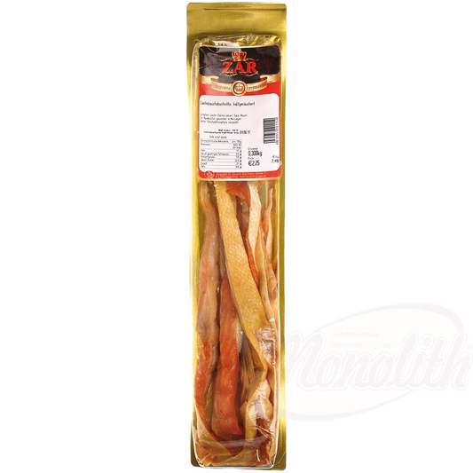 Petits morceaux de saumon fumé au froid