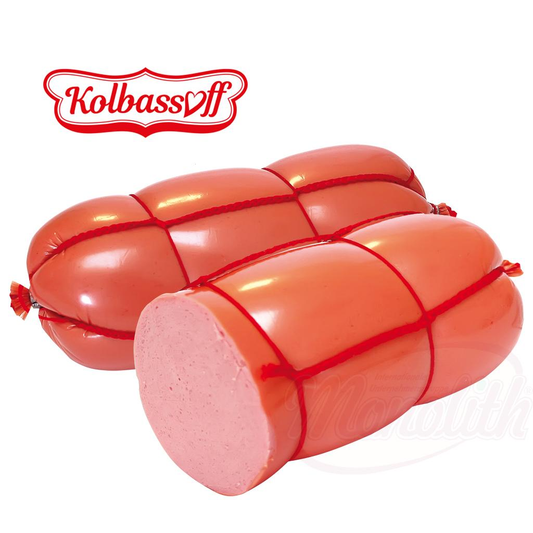 Saucisses bouillies, hachage fin, avec ajout deau potable