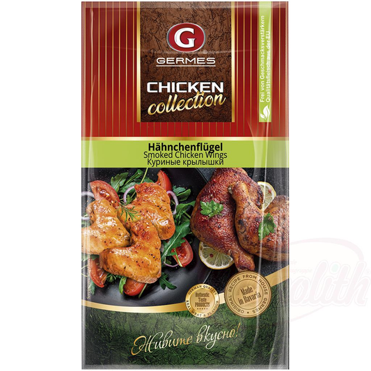 Ailes de poulet "Kurinye krylyschki", salées et fumées à chaud