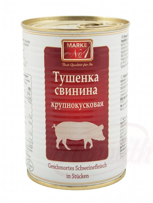 Viande de porc braisée en morceaux "Tuschenka" M.Nr.1