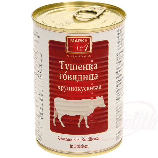 Bœuf braisé en morceaux Tuschenka