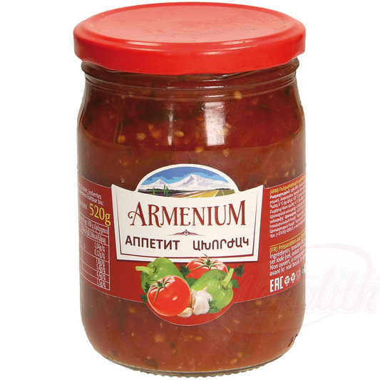 Préparation de tomates avec poivrons Appétit