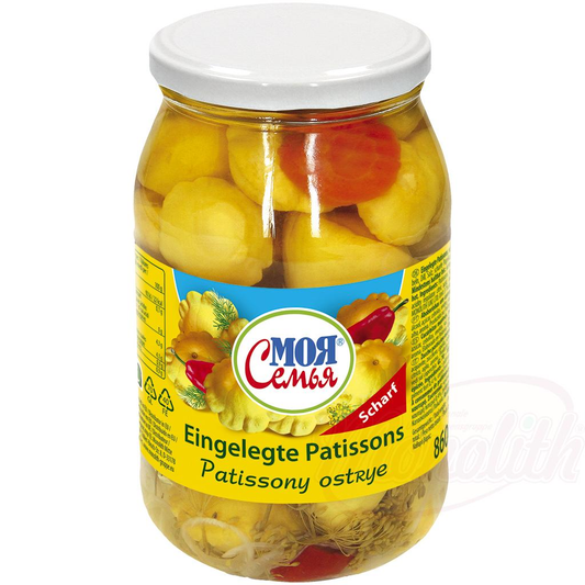 "MOJA SEMJA" Pâtissons marinées, épicée