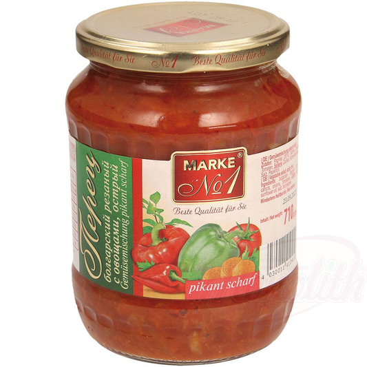 Mélange de légumes piquant