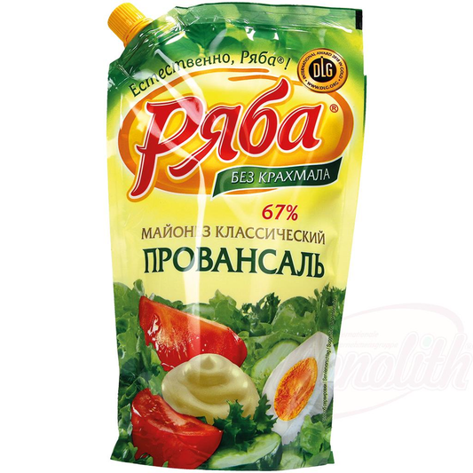 Mayonnaise pour salades Ryaba-Klasseskij Provansal