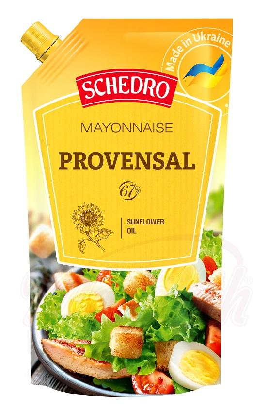 Mayonnaise pour salade "Provansal", 67% de matières grasses