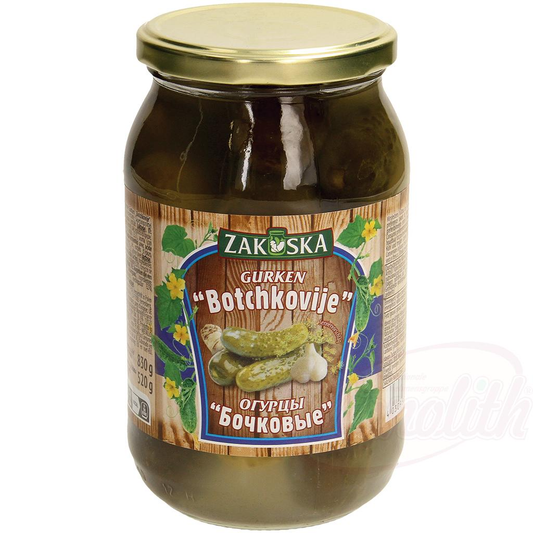 Огурцы, ферментированные молочной кислотой Botschkovije