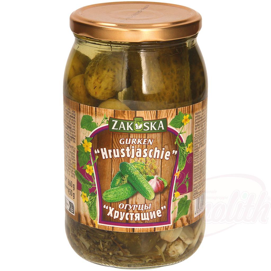 Огурцы маринованные «Хрустящие»