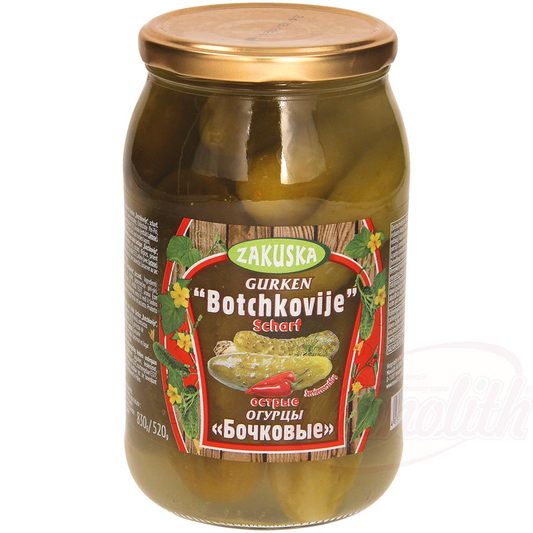 Огурцы квашеные пикантные "Бочковые"
