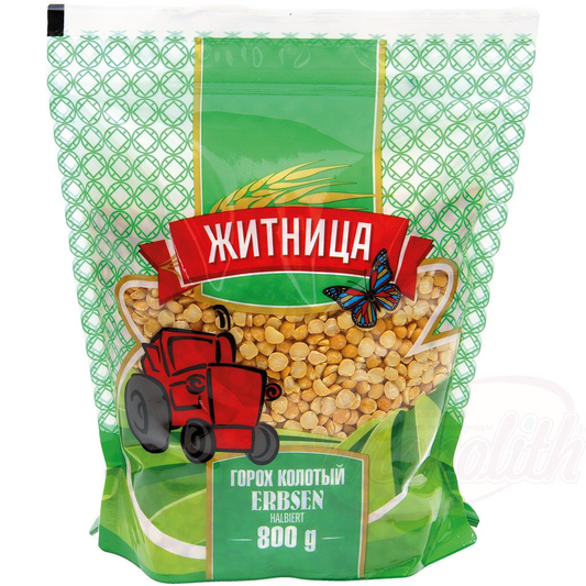 Pois coupés en deux