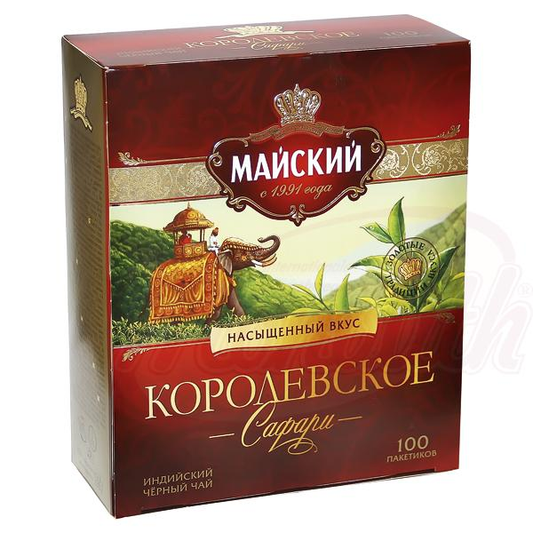 Thé noir de l’Inde "Korolevskoe Safari"