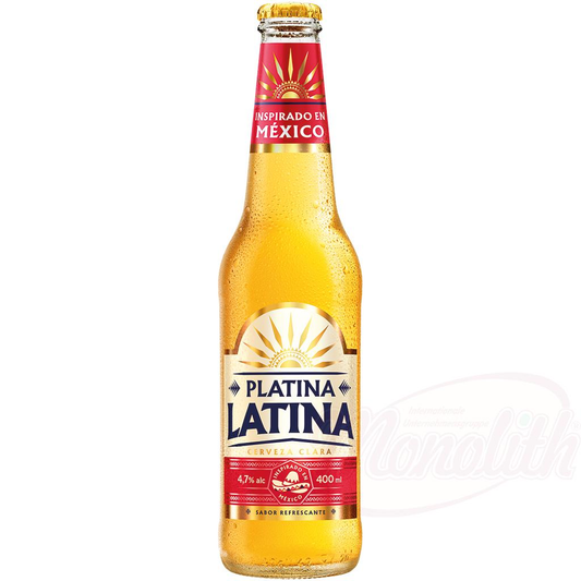 Светлое пиво "Platina Latina", 4,7% алк.