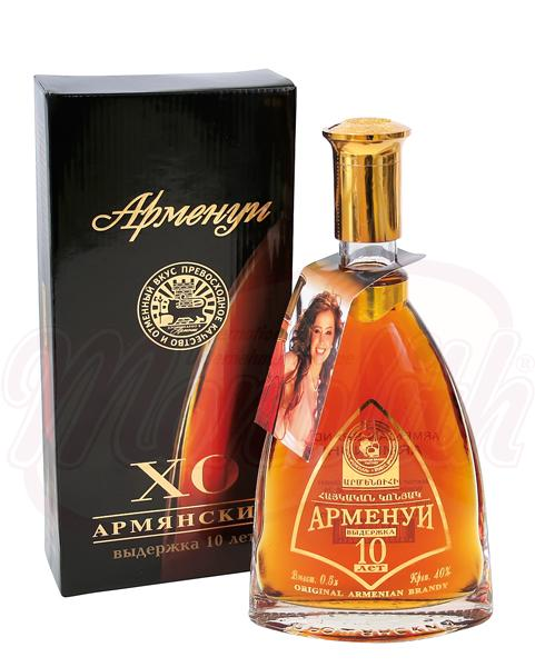 Армянский коньяк "Арменуи" 10 лет выдержки 40% об.