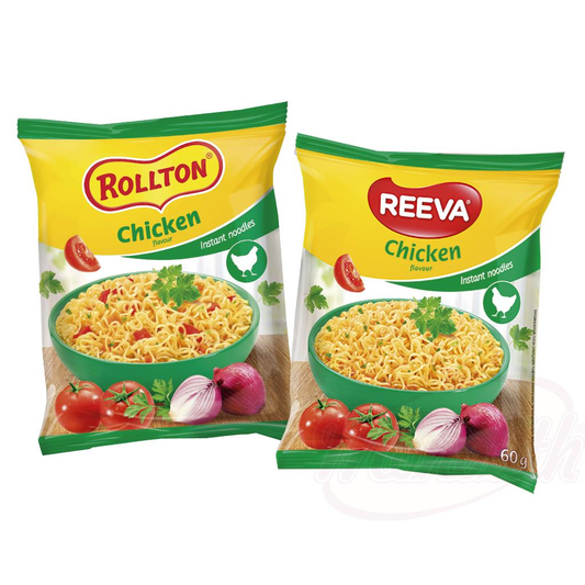 "Reeva" Plat de nouilles Instand au goût de poulet- pour une préparation rapide