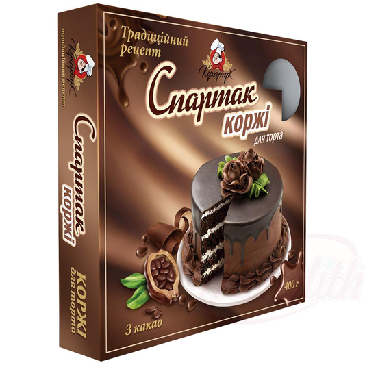 Bases de gâteaux au cacao