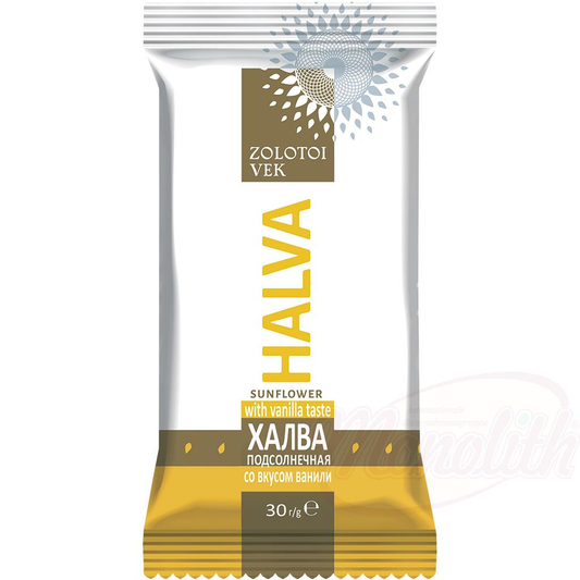 Halva de graines de tournesol à la vanille