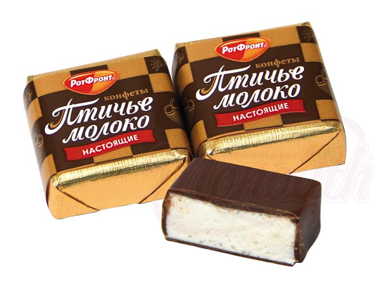 Confiserie de sucre mousseux au goût de crème et de vanille dans un glaçage gras contenant du cacao /lose