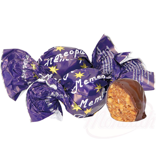 "Meteorit", praliné aux cacahuètes enrobé de chocolat