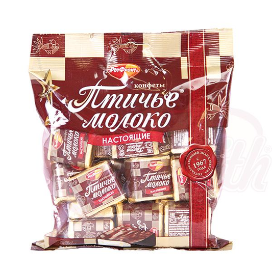Confiserie à la guimauve, goût crème et vanille, glaçage au cacao